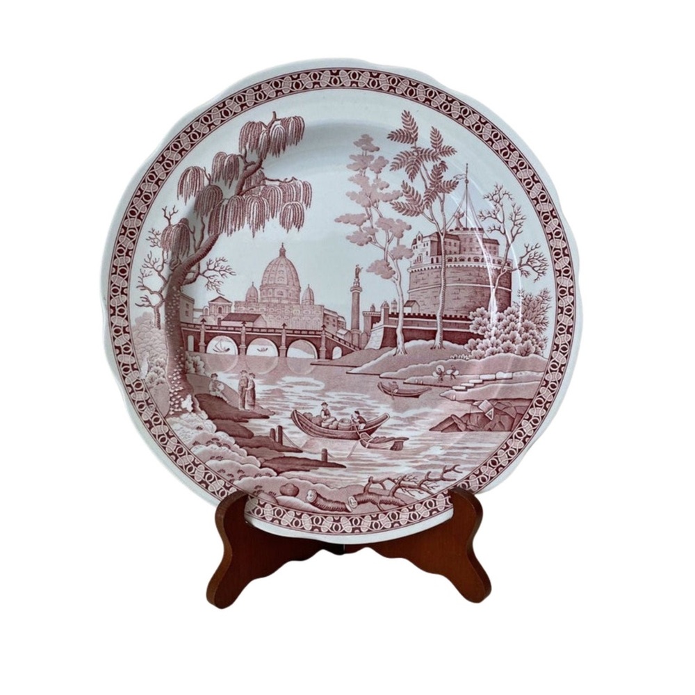 Vintage Spode Plate Archive Collection Georgian Series Rome